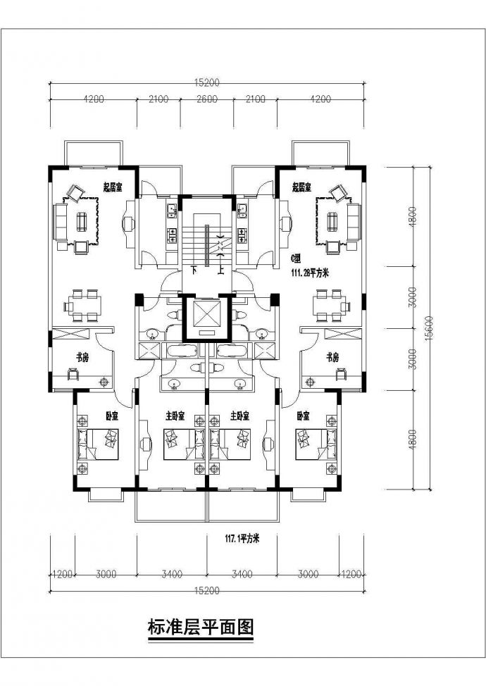 温州市某新建小区经典热门的预售户型设计CAD图纸（共19张）_图1
