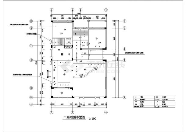 广州市某别墅区3层单体豪华别墅全套装修施工设计CAD图纸-图一