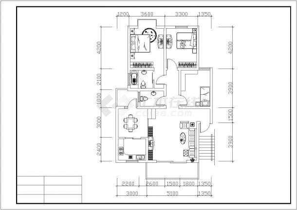 新余市某新建楼盘热门预售户型设计CAD图纸（共22张）-图一