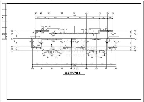 4000平米7层混合结构住宅楼建筑设计CAD图纸（不含地下室）-图一