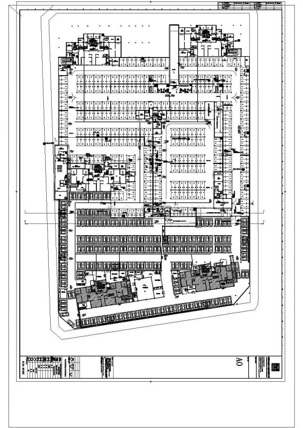 莲花安置区智能化工程-D地块弱电图-图二