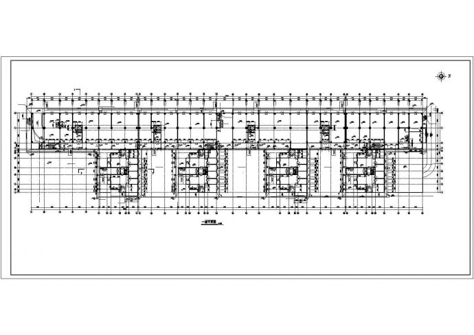 12层框架结构商住楼全套建筑设计CAD图纸（1-2层商用）_图1