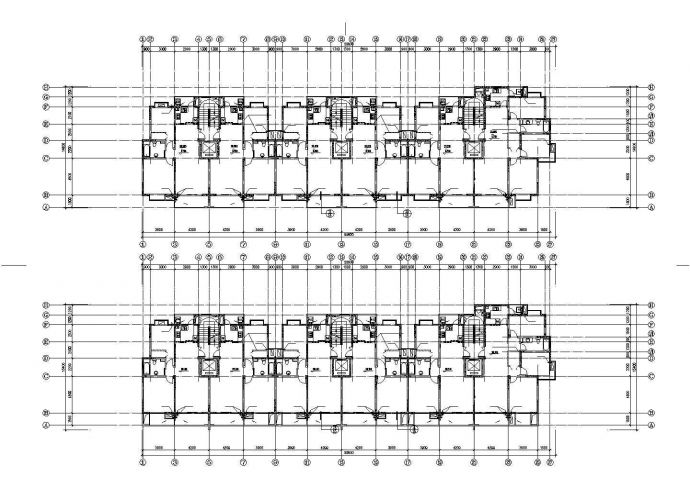 连云港市玉山花园小区11层框架结构住宅楼建筑设计CAD图纸_图1