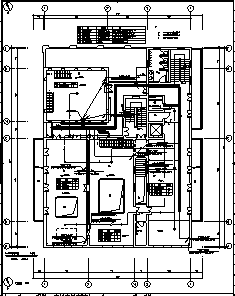 某市四层带地下室博览会电气施工cad图(含弱电设计)_图1
