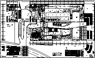 某市地上地带地下一层古生物化石馆电气施工cad图(含火灾报警及消防联动设计)-图一