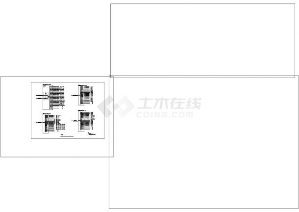 广东省某医院手术部电气设计cad非常标准图纸-图一