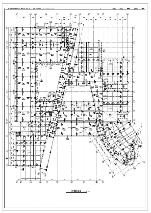 某城市教学楼建筑工程布置CAD详图-图二