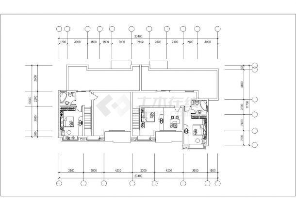 泉州市某新建小区热门经典的户型设计CAD图纸（23张）-图一