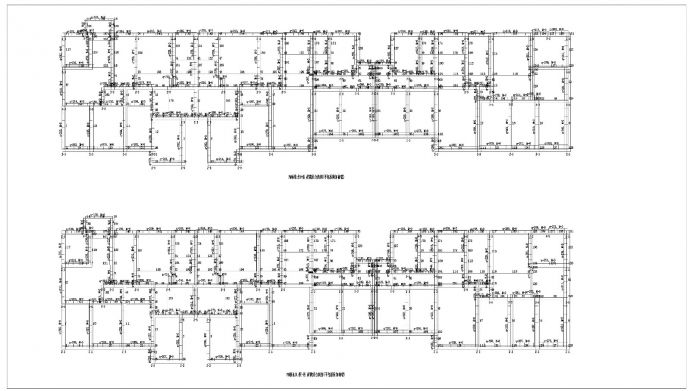 某市区住宅楼框架结构设计施工图CAD规划详图_图1