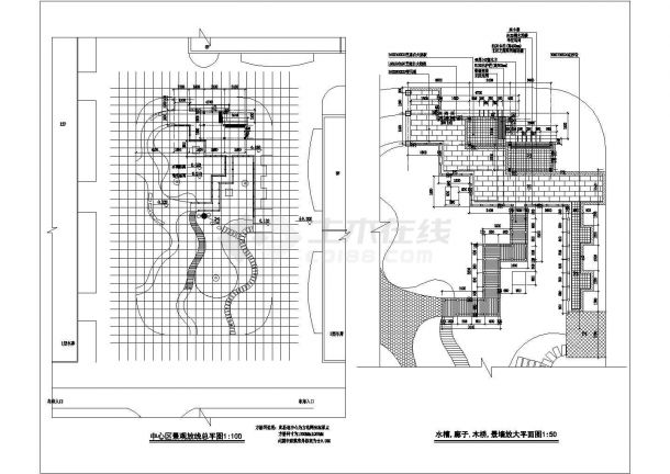 某居住小区绿化环境景观竣工规划设计施工CAD图纸-图一