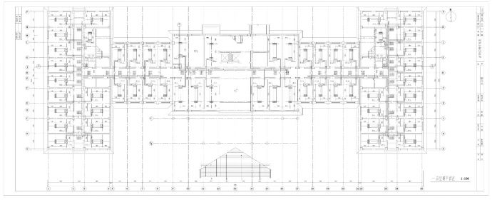 某城市七层办公楼全套空调水系统CAD施工图_图1