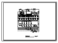 某市地上十七层带地下二层大型综合超市空调设计cad图(含活热水系统设计)-图二