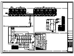 空调设计_某地上六层带地下三层大型购物中心暖通空调设计cad图纸-图二