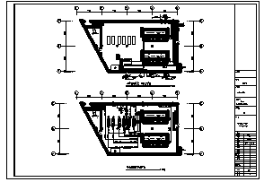 某市五层带地下二层大型商场空调通风施工cad图(含防烟及排烟设计)-图二