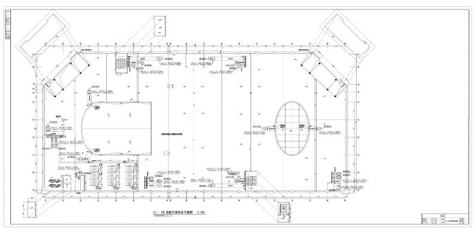 某五金建材商场水系统通风及排烟系统CAD施工图_图1