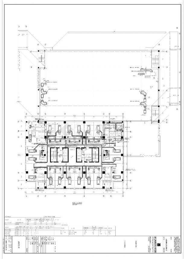 浙江省某地金银岛商务大酒店的暖通空调CAD施工图-图二