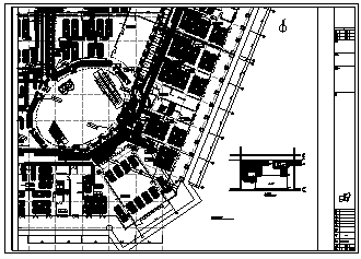 某市四层带地下一层商业中心空调暖通施工cad图(含通风，排烟系统设计)-图二