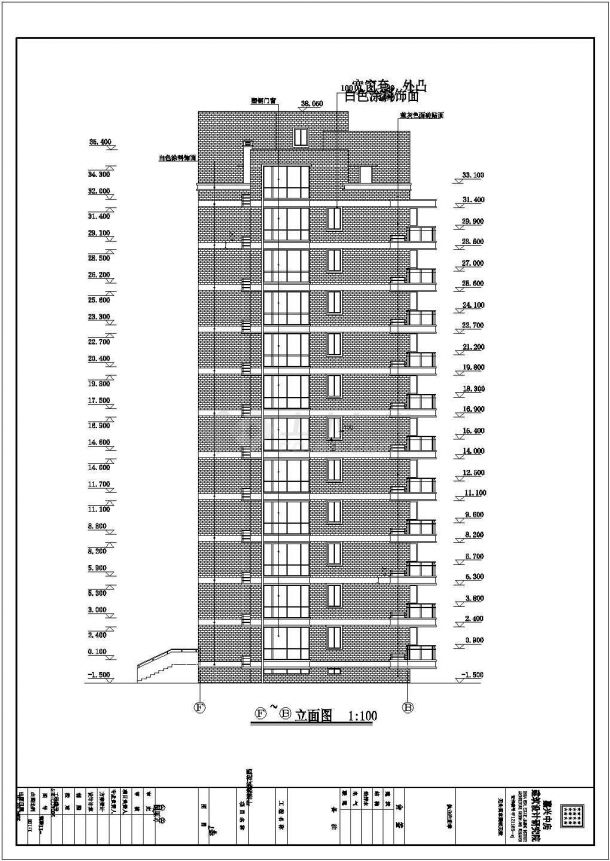 某小区住宅户型设计参考详图-图一