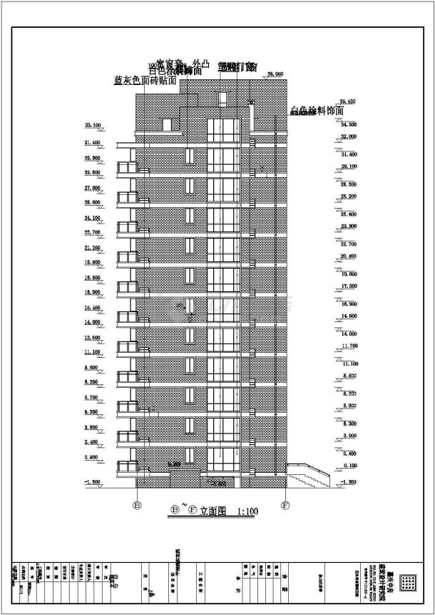 某小区住宅户型设计参考详图-图二