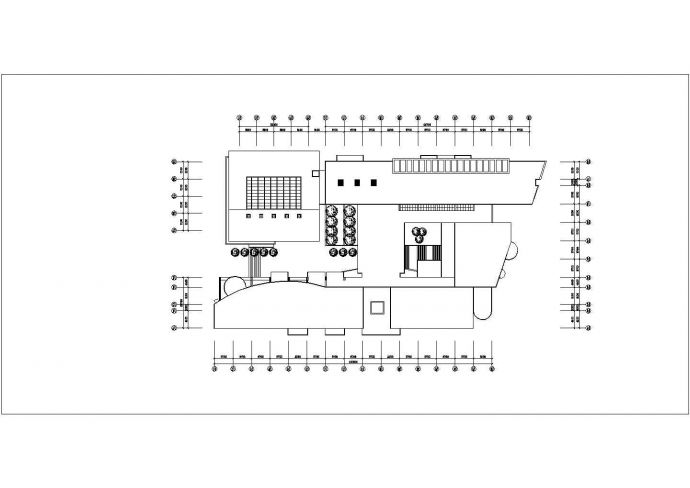 大学教学楼方案设计CAD图纸_图1