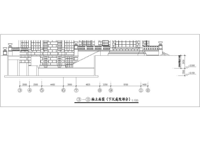 太仓东海别墅建筑CAD施工设计图纸_图1