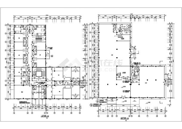 海口市某工厂占地780平米4层砖混结构宿舍楼建筑设计CAD图纸-图二