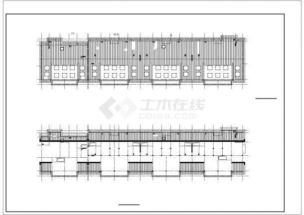 某地区经典住宅小区规划及住宅楼设计施工cad图-图一