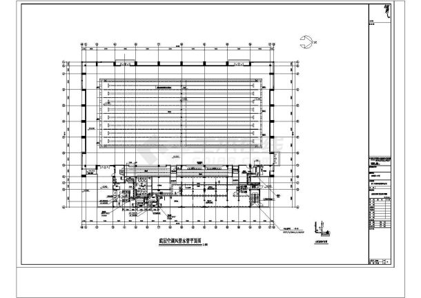 杭州市某五层中学游泳馆及宿舍楼暖通施工图-图二