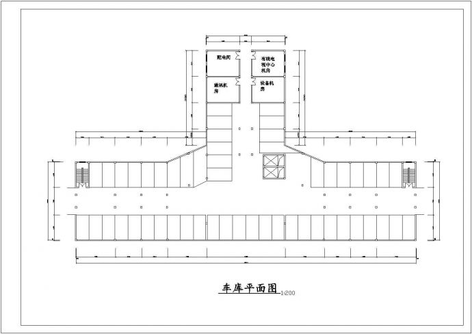 某学校行政大楼详细建筑CAD图_图1
