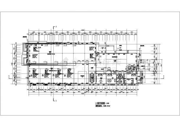 南京某社区2层农产品产供销体系集配中心设备设计CAD图纸-图二