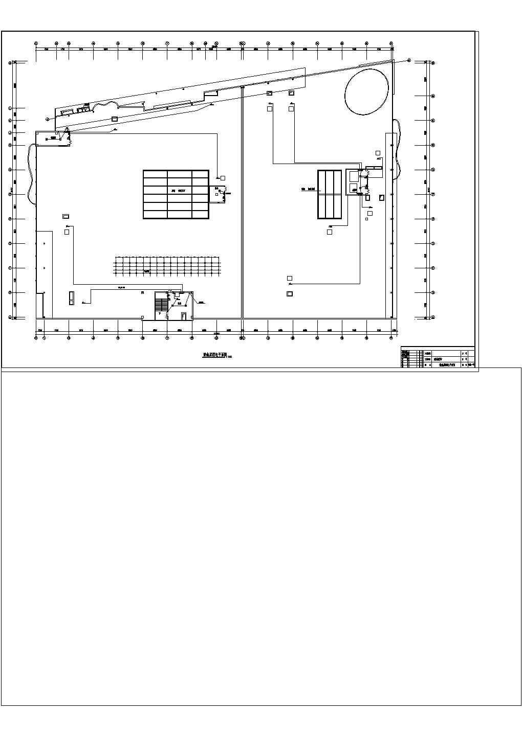 建材商场电气图设计图CAD图纸