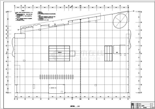 建材商场电气图CAD图纸-图一