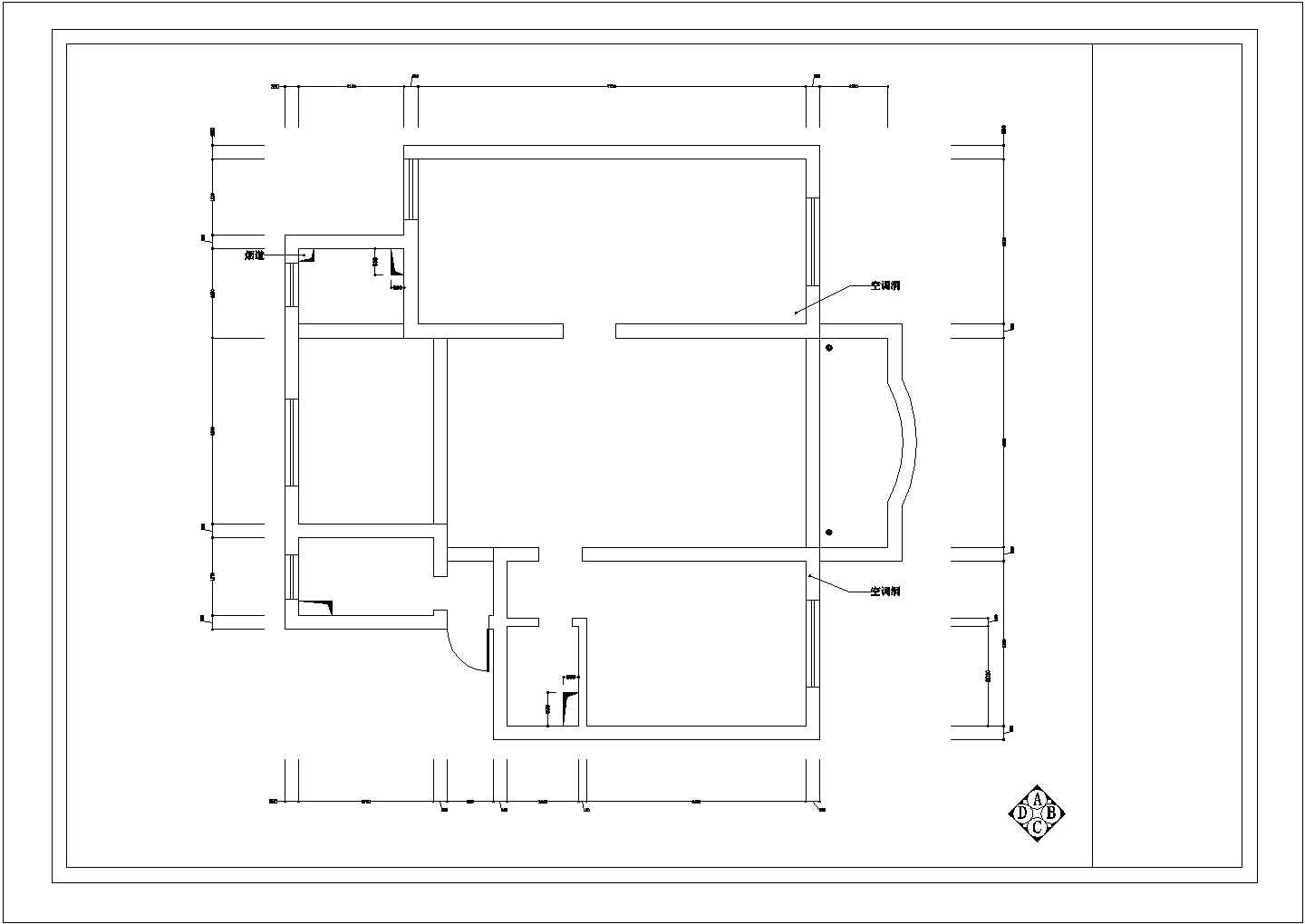 私人高级别墅室内设计CAD全套参考图