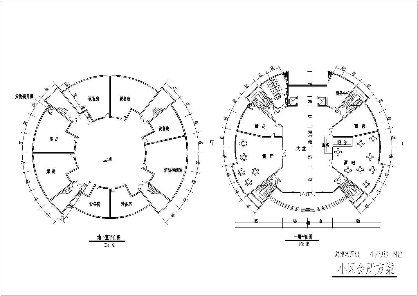 【杭州】某花园精品小区规划全套施工设计cad图