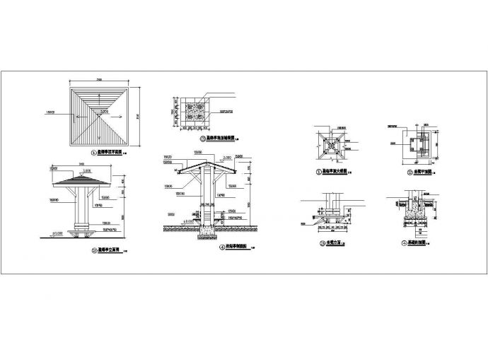 某城市文化中心大型绿化规划设计施工CAD图纸_图1