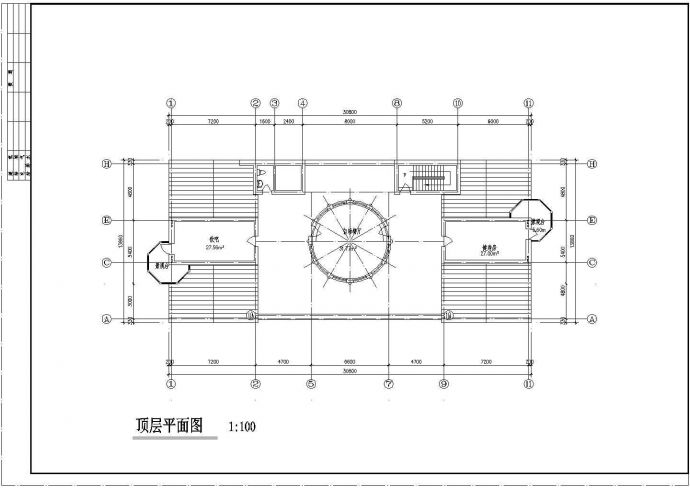 世财滨江音乐花园联体别墅施工CAD图_图1