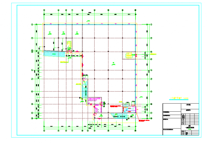 某地多层地下车库通风及排烟系统设计cad平面施工图纸_图1