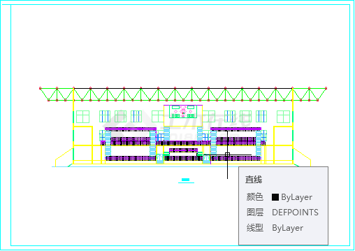 长76.3米 宽52.2米 单层5千平米框架构体育馆建筑设计图（可举行中小型篮排球比赛）-图二