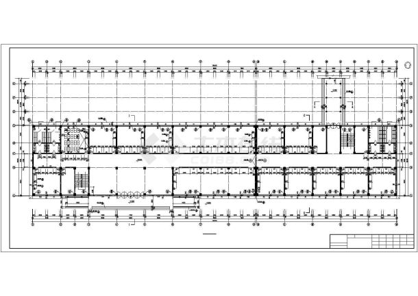 某大型教学楼建筑布置参考图-图二