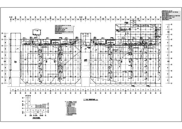 某17万平大型商场消防图纸CAD图纸-图一