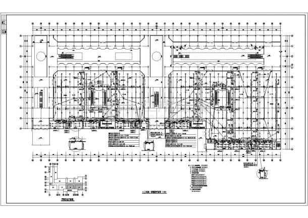 某17万平大型商场消防图纸CAD图纸-图二