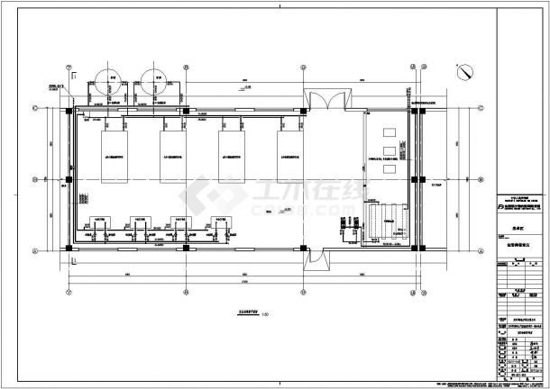枣庄市华培空压站动力全套设计CAD图纸-图二