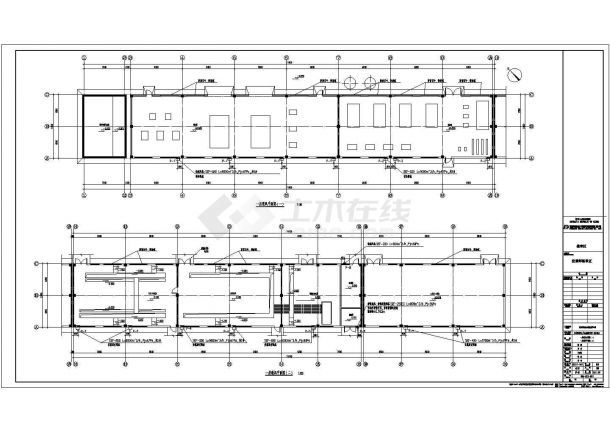 山东省济南市华培综合站暖通全套设计CAD图纸-图二