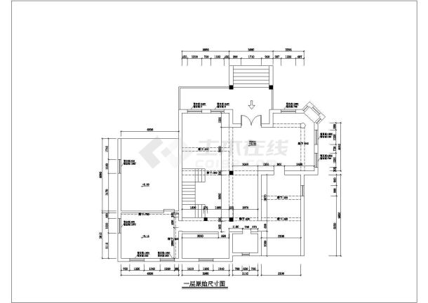 某地多层精美别墅建筑装修设计图-图一