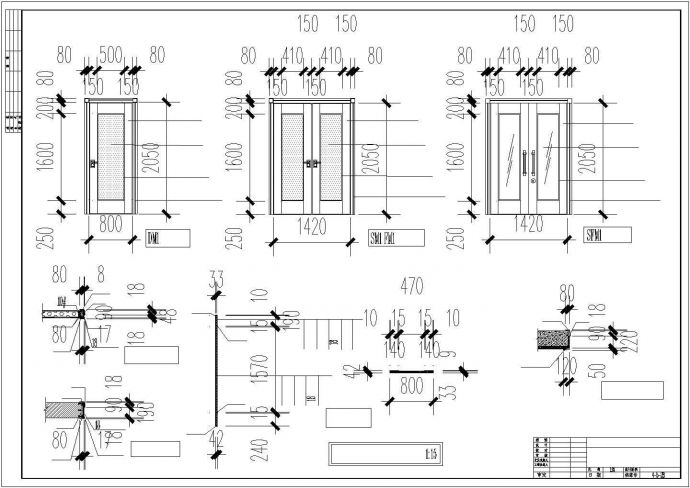 某电信大楼CAD建筑设计施工图_图1