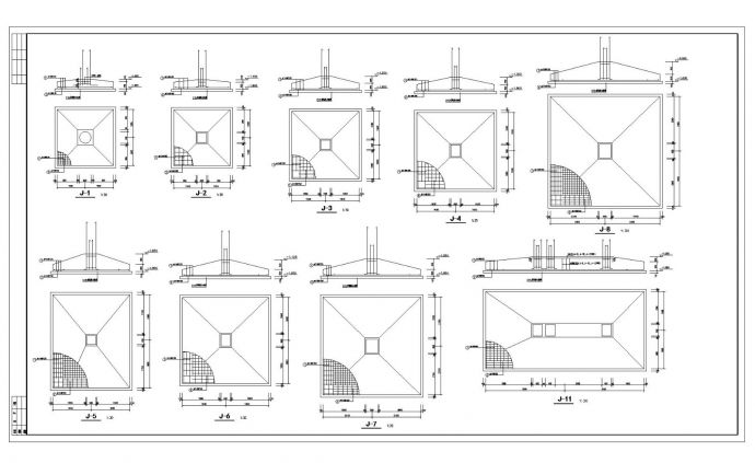 某城市综合楼结构设计CAD参考详图_图1