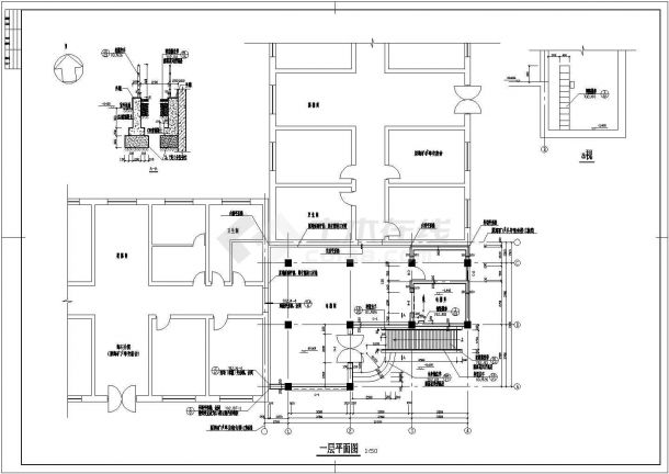 某医院电梯设计布置参考CAD图-图二