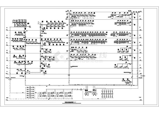 [广东]某33层行政办公综合楼全套暖通空调通风排烟系统设计施工图（大院作品 含人防设计）-图二
