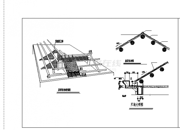 2套某小区建筑结构水电图全套设计施工cad图纸-图二