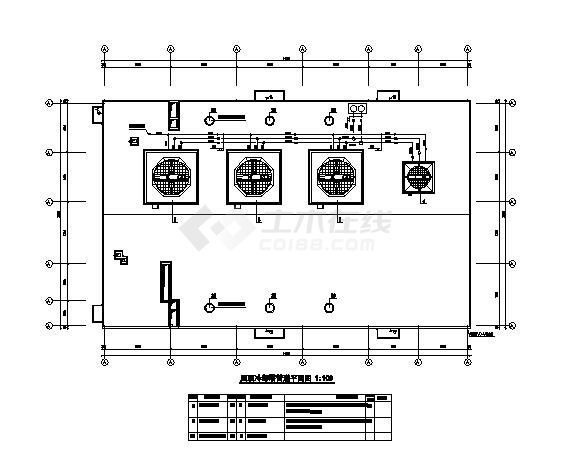 某动力站动力系统设计全套图纸(制冷机房锅炉房)-图一